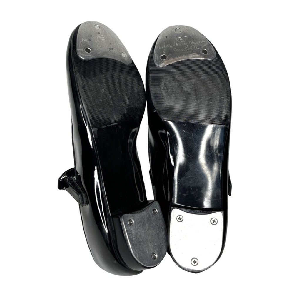 010 ABT SPOTLIGHTS TAP SHOES BLACK MARYJANE STRAP 4.5 Posh Show sb7 - Picture 4 of 5